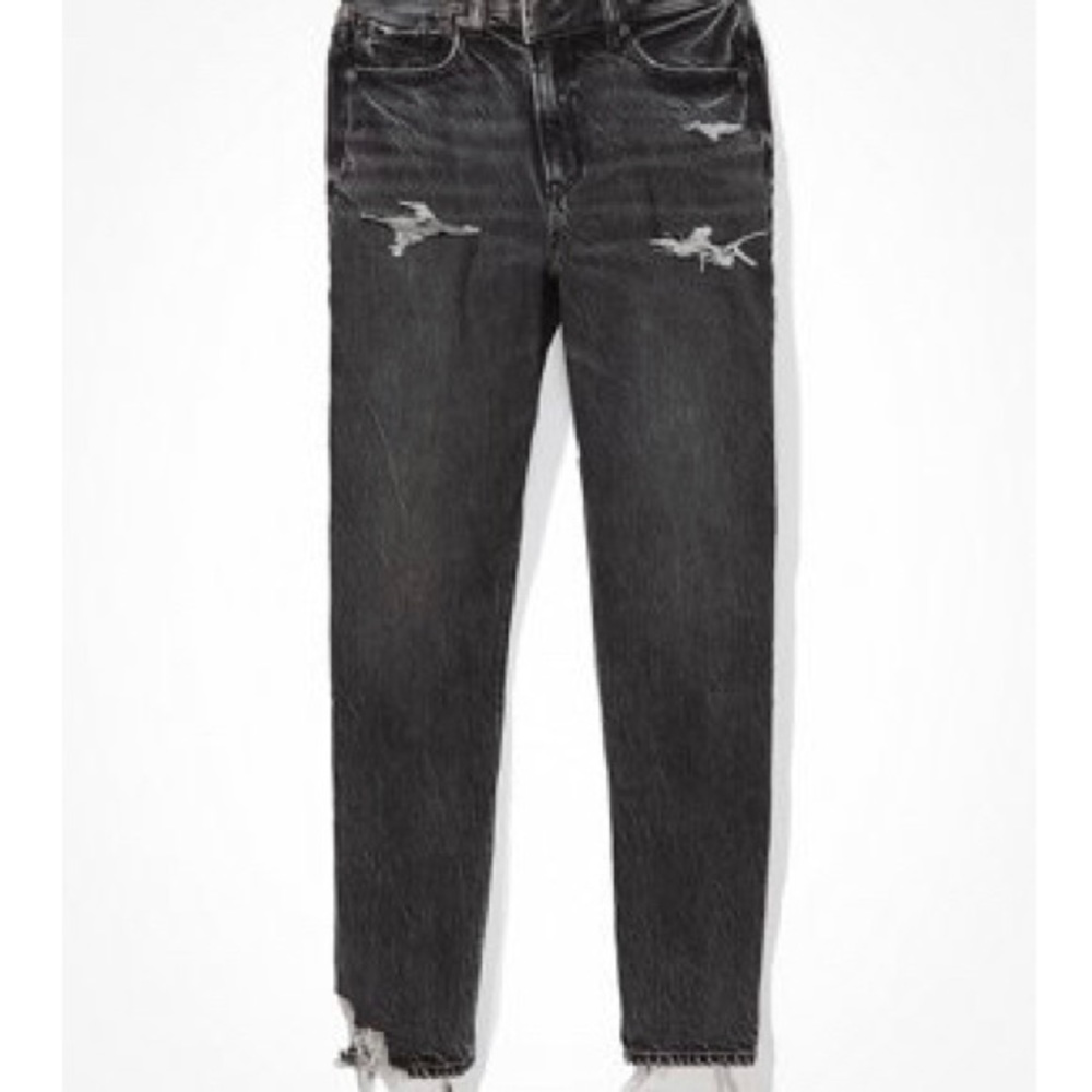 American Eagle Crossover Highest Mom Jeans